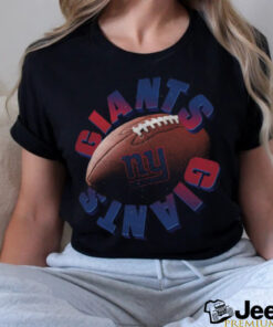 New York Giants Spiral Heavyweight T Shirt