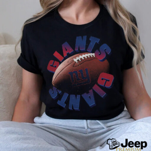 New York Giants Spiral Heavyweight T Shirt