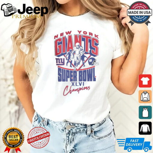 New York Giants Super Bowl Relaxed Graphic T Shirt