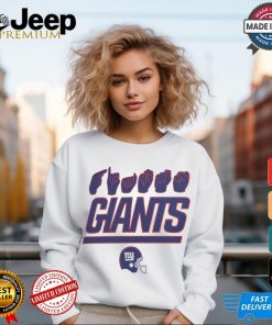 New York Giants The NFL ASL Collection by Love Sign American Sign Language T Shirt