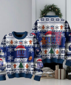 New York Giants They Not Like Us Christmas Happy Holidays Ugly Sweater