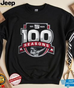 New York Giants WinCraft 100th Season Shirt