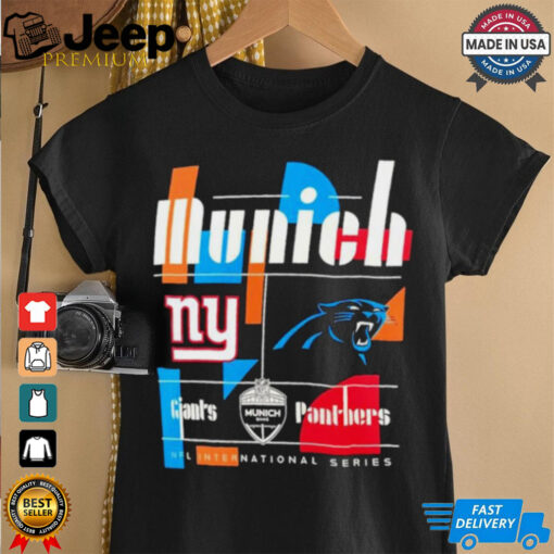 New York Giants vs Carolina Panthers International Games Munich 2024 NFL logo shirt