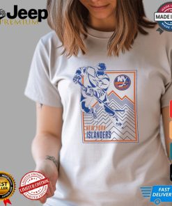 New York Islanders Starter White Player Grid T Shirt