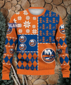 New York Islanders Ugly Sweater Christmas