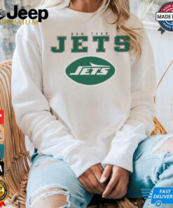 New York Jets Gameday Couture Women's Big Goals Relaxed Fit French Terry Pullover shirt