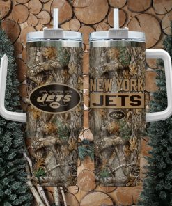 New York Jets NFL Hunting Tumbler Stanley Tumbler 40oz