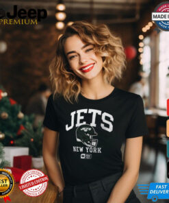 New York Jets Nike Anthracite Helmet Essential T Shirt