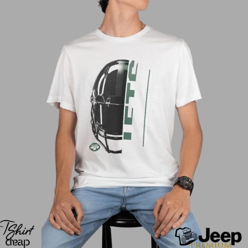 New York Jets Starter Half Helmet Logo  T Shirt