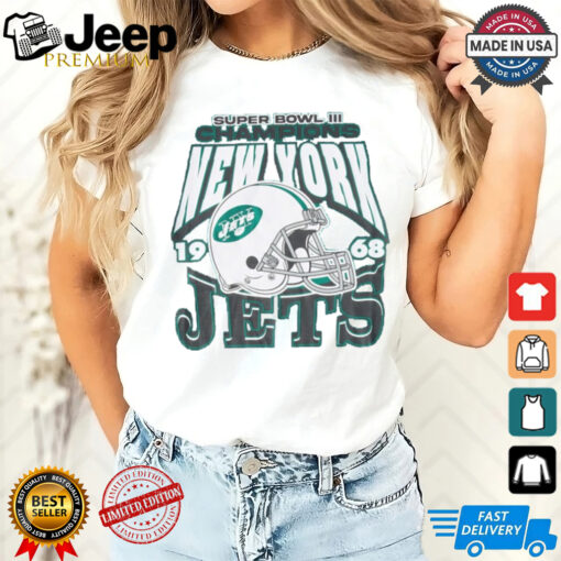 New York Jets Super Bowl Relaxed Graphic T Shirt