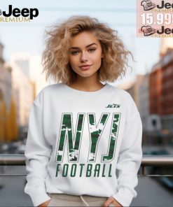 New York Jets Team Camo Dark Grey Heather T Shirt