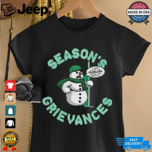 New York Jets Woody Johnson Season’s Grievances T Shirt