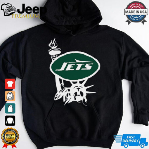 New York Jets x Aleali May Black T Shirts