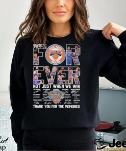 New York Knicks Forever Fan 2024 Signatures Shirt