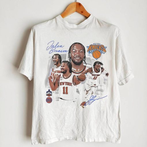 New York Knicks Jalen Brunson graphic signature shirt