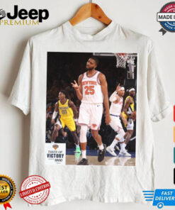 New York Knicks Mikal Bridges #25 Taste Of Victory Poster t shirt