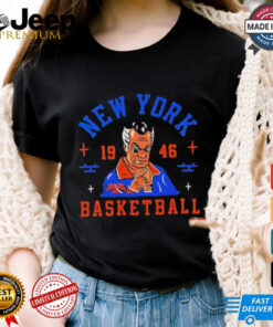 New York Knicks coach Tom Thibodeau New York basketball 1946 shirt