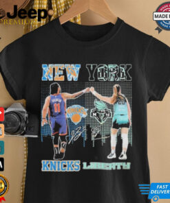 New York Knicks x New York Liberty Signature Shirt