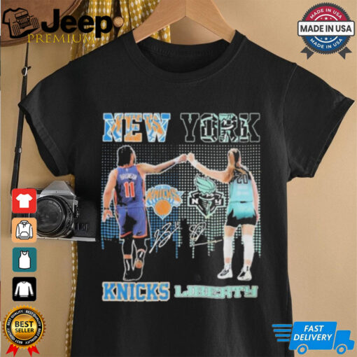 New York Knicks x New York Liberty Signature Shirt