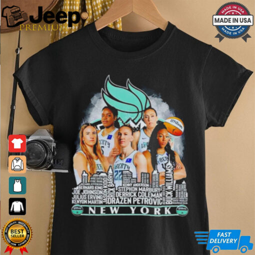 New York Liberty 2024 Roster WNBA shirt