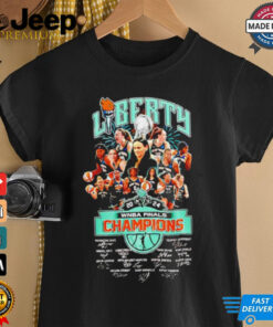 New York Liberty 2024 WNBA Finals Champions signature shirt