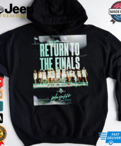 New York Liberty Return to the finals WNBA 2024 playoffs shirt