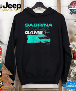 New York Liberty Sabrina Ionescu Called Game from the Logo t shirt