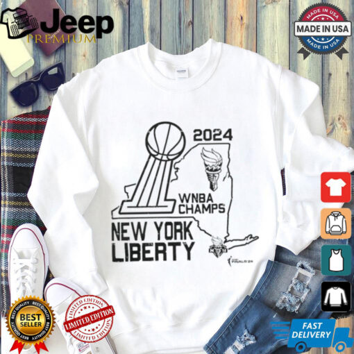 New York Liberty Stadium Essentials Unisex 2024 WNBA Finals Champions Hometown Shirt