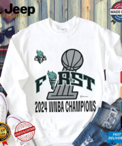 New York Liberty Stadium Essentials Unisex First Time WNBA Finals Champions Shirt