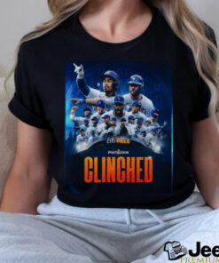 New York Mets 2024 MLB Postseason Clinched Citi Field shirt