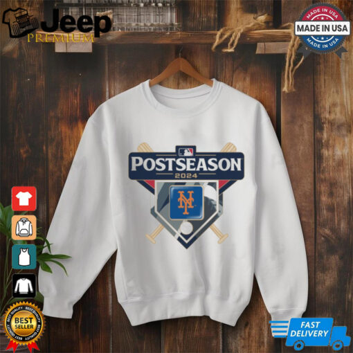 New York Mets 2024 MLB Postseason logo t shirt