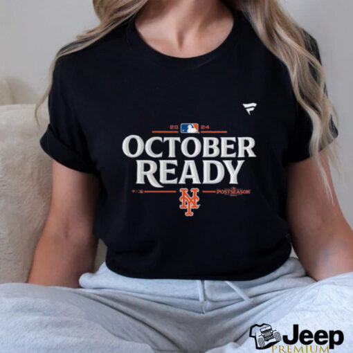 New York Mets 2024 October Ready MLB Postseason Locker Room t shirt