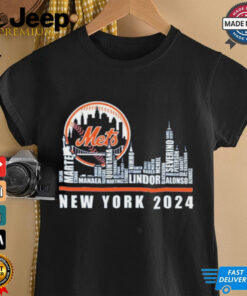 New York Mets 2024 Player Names Shirt