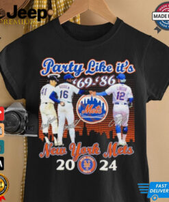 New York Mets Dwight Gooden Tom Seaver And Francisco Lindor Party Like It’s ’69 ’86 shirt