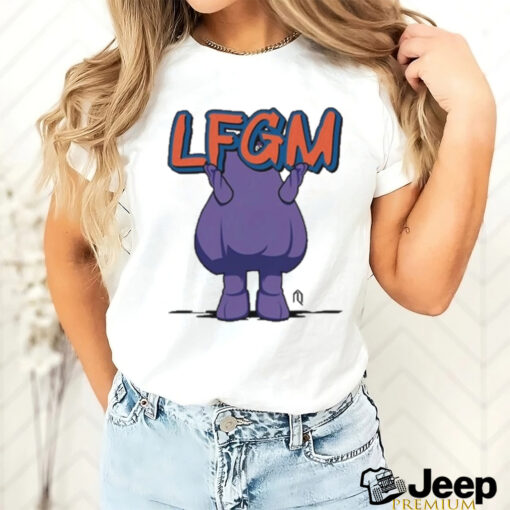 New York Mets Grimace Lfgm Sign Athlete Logos t shirt