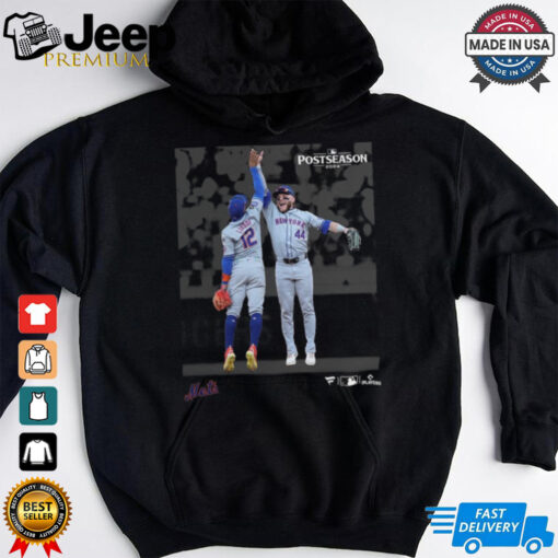 New York Mets Harrison Bader And Francisco Lindor 2024 MLB Postseason Moments t shirt