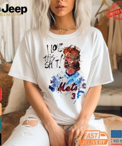 New York Mets Jesse Winker I Love This Shit Water Painting Shirt