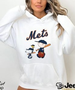 New York Mets Let's Play Baseball Together Snoopy MLB Shirt