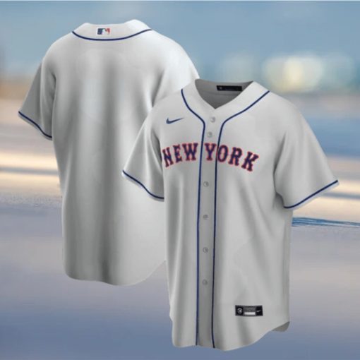 New York Mets Nike Official Replica Road Jersey Mens