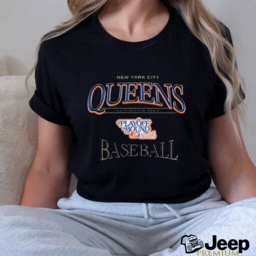 New York Mets October New York City Queens Postseason 2024 Playoff Bound Baseball t shirt