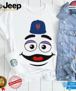 New York Mets grimace face smile victory gameday shirt