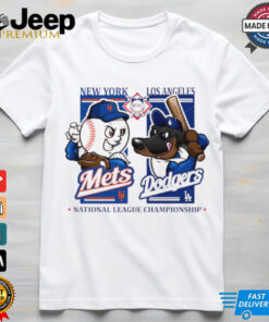 New York Mets vs Los Angeles Dodgers NLCS 2024 mascot shirt