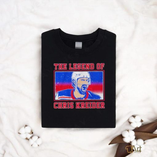 New York Rangers Legend of Chris Kreider shirt