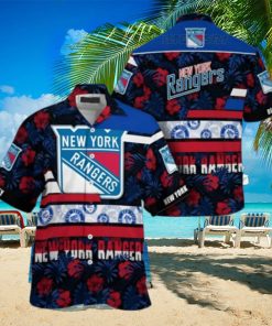 New York Rangers NHL Hawaiian Shirt Summer Beach