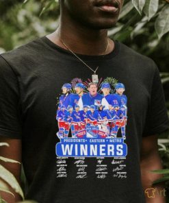 New York Rangers Presidents Eastern Metro Winners 2024 T Shirt