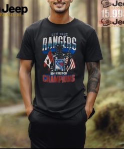 New York Rangers Vintage Inspired Graphic T Shirt