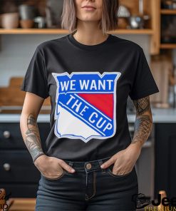 New York Rangers we want the cup shirt