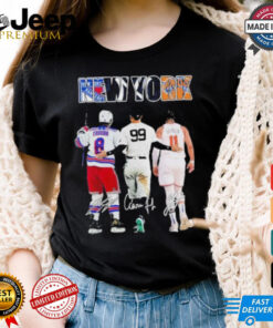 New York Sports Teams Touba Judge And Brunson Shirt