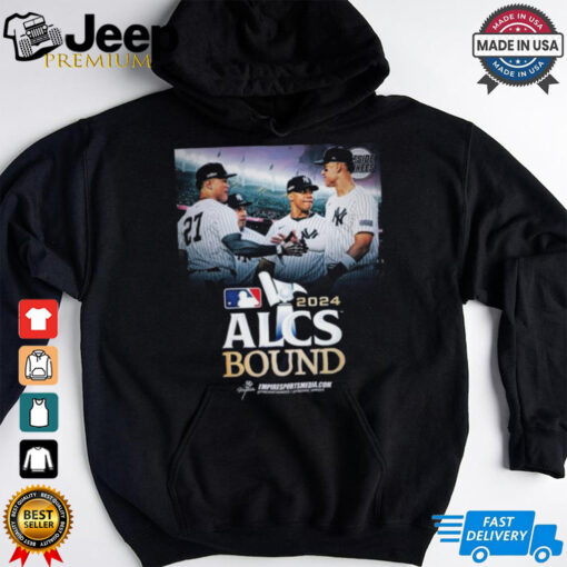 New York Yankees 2024 ALCS Bound Poster Shirt