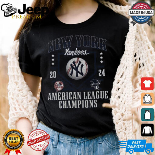 New York Yankees 2024 ALCS Champions Home Plate T Shirt